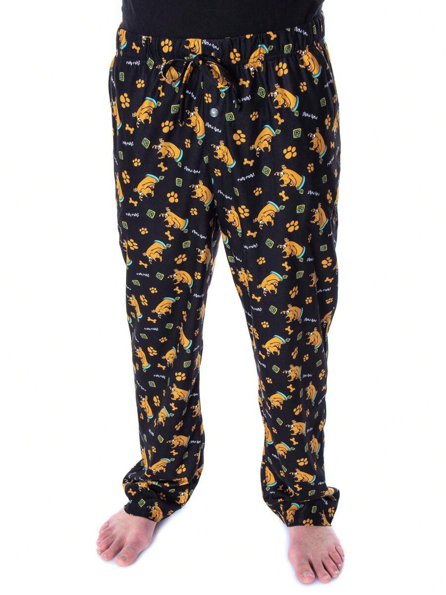 Men's Ruh-Roh!  Character Sleep Lounge Pajama Pants - 史酷比魯魯 - 查看 1