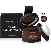 VERONNI 发际线阴影粉神奇蓬松细发粉，防污，瞬间隐藏发际线和发根，防水发际线粉末填充剂，打造自然外观 - 彩色 - 查看 15