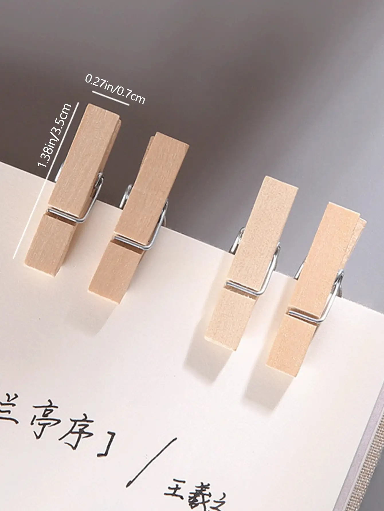 30/20/10个木质照片夹，照片墙留言图钉，10个毛毡板装饰固定大头钉夹，适用于办公室和学校使用，不会损坏照片夹。返校用品，毕业派对装饰固定配件，万圣节、平安夜和新年装饰，圣诞节装饰