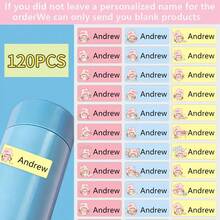 Nhãn dán tên cá nhân, Nhãn dán nhãn, Dễ dán, Nhãn dán chống thấm nước cô gái hồng hoạt hình. Thích hợp sử dụng hàng ngày, Thích hợp cho nhiều dịp khác nhau, Bình nước, Cặp học sinh, Văn phòng phẩm, Quần áo, Hành lý, Nhãn dán hộp cơm trưa, Đồ dùng văn phòng và các cảnh khác - Nhãn dán cô gái màu hồng - Xem 14