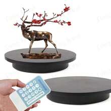 XIANXUS 16.5" 360 Remote Control Electric Motorized Rotating Turntable Display Stand - màu đen - Xem 8