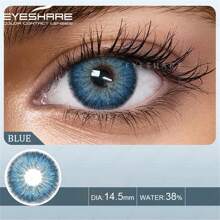 Eyeshare 1Pair Color Contact Lenses For Eyes Cosmetic High Quality Blue Lenses Gray Contacts Fashion Cosmetic Green Eye Lenses Halloween Costume Cosplay