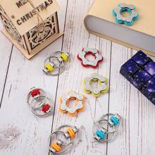1/2/5/6/12/24PCS Bike Chain Fidget Toys Set, Roller Chain & Key Flippy Chain , Anxiety Relief Toys, Birthday Party Gift, Gift Bag Filling, Pinata Filler, Random Style And Colour - Multicolor - View 4