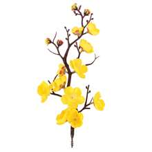 1 套 28 厘米仿真梅花，中式梅花，红梅干枝梅花，适用于婚礼装饰、家居室内装饰、插花、梅花盆景桌面装饰、情人节、生日毕业礼物 - 彩色 - 查看 19