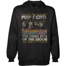 Pink  | Official Band Hoodie | Retro Stripes - 48-Hour Fast Shipping!  - Black - View 1