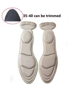 HALF    INSOLE 1 双舒适 5D 鞋垫/2 合 1 鞋垫 - 轻质、柔软、无味泡沫，让您在家轻松行走和放松