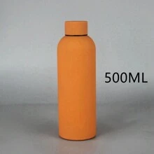1 件多色 500/750ml/17/25oz 保温水瓶，小口和异形设计，高档户外磨砂运动水壶，大容量，适合徒步旅行和登山，是派对和礼物的理想选择，适合返校返校 - 彩色 - 查看 23