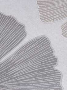 1pc Ginkgo Leaf Printed Polyester Spandex Stretchable Chair Cover, For Home And Hotel Use