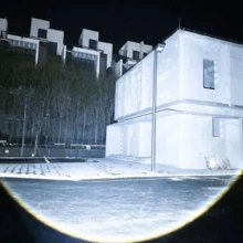 强力高流明 LED 手电筒大功率 COB 尾灯多功能手电筒可充电伸缩变焦高品质荧光灯大功率 LED 战术手电筒钓鱼车修露营照明 - 黑色 - 查看 4