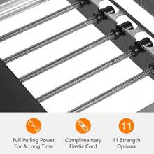 DlandHome Pilates Reformer Machine, Indoor Pilates Reformer With High Strength Alloy Springs, Foldable Pilates Reformer For Home Gym - 黑色升級款 - 查看 8