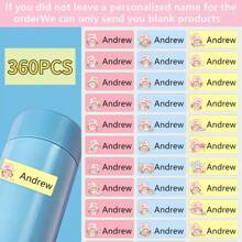 Nhãn dán tên cá nhân, Nhãn dán nhãn, Dễ dán, Nhãn dán chống thấm nước cô gái hồng hoạt hình. Thích hợp sử dụng hàng ngày, Thích hợp cho nhiều dịp khác nhau, Bình nước, Cặp học sinh, Văn phòng phẩm, Quần áo, Hành lý, Nhãn dán hộp cơm trưa, Đồ dùng văn phòng và các cảnh khác - Nhãn dán cô gái màu hồng - Xem 10