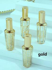 4pcs/1pc 15ml Vintage Totem Floral Pattern Perfume Refillable Spray Bottle, Portable Travel Perfume Spray Bottle For Storing Perfume And Other Liquids - Multicolor - View 6