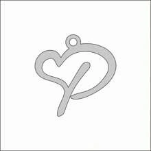Single Stainless Steel Gold-Color Women's Initial Heart Necklace, Simple & Personalized Design, Perfect Pendant Gift For Girlfriend On Christmas Or Valentine's Day,Mom,Mother,Mother's Day,Gift