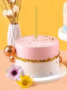 6件/12件 Happy Birthday 字母蠟燭、蛋糕蠟燭、生日蠟燭套組、派對用品、蛋糕裝飾、鍍金、生日蠟燭、Happy Birthday 蠟燭、蛋糕裝飾、蛋糕頂部裝飾、生日派對用品 - 金色 - 查看 5