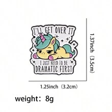 Cute Enamel Pine Tree Lapel Pin Brooch Badge Backpack Clothing Accessory Jewelry Gift - Black - View 3