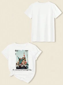 Vêtements personnalisés pour femmes printemps/été - Personnalisez votre texte/nom/bénédiction, personnalisez votre photo/couple/famille/animal de compagnie/ami, cadeau de festival, cadeau de la Saint-Valentin, tenue de festival de musique, cadeau de fête hipster, sobre, costume facile, chic minimal, unique casual, Custom Treasurefinds personnalisé, costume idéal Belle pour elle, famille, amis, enfants, filles roses pour la fête des mères, pour la fête des enfants, pour les vacances