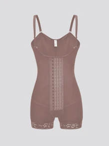 1PC Women Fajas Shapewear Bodysuit, Colombian Shapewear ,Recovery 4-Row Hooks Full Body Shaper,Tummy Control Jumpsuit, Firm Waist And Lift Buttocks,Suitable For Daily Wear Or Formal Occasions
