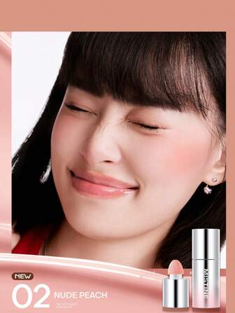 MISTINE タイラテリキッドブラッシュ 7g 02ヌードピーチ トランスルーセント ナチュラルブレンディングファンデーション スムーズな色持ち 1個入り