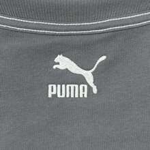 Puma เสื้อยืดแขนสั้นลายถักคอกลมยูนิเซ็กซ์ DANCEMANIA 62685780 - สีเทา - ดู 4