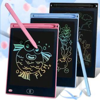 1 pieza de Tableta Gráfica Grande, Ayuda a que los niños liberen su creatividad, Equipada con lápiz stylus, pantalla borrable y características de entretenimiento educativo, Regalo ideal para el cumpleaños de los niños, Pascua