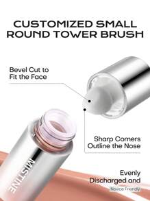 MISTINE 7g Thai Latte Liquid Blush 05 Coconut Fragrance Transparent Natural Flush Liquid Foundation, Smooth Color Payoff, 1 Piece - 05 COCONUT SHADOW - View 3