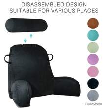 Reading & Bed Rest Pillows - Black - View 7