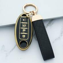Llavero con funda para llaves de coche Teana, Tiida, Sylphy, Sentra, exquisito y de alta gama, adecuado tanto para hombres como para mujeres - llavero grande - Ver 11