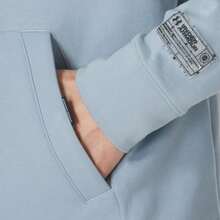 Under Armour Áo khoác có mũ dệt kim UA Summit Knit FZ dành cho nam, áo khoác thường ngày tối giản cổ điển 1379051-465 - Màu xanh nhạt - Xem 4