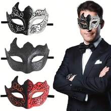 1pc Valentine's Day Party Mask, Multi-Style Photo Props For Gathering