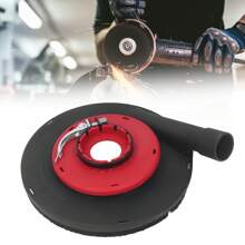 9 Inch Angle Grinder Dust Shroud Surface Grinding Dust Shroud For Angle Grinder Red Black 230mm Grinding Wheel - Apricot - View 4
