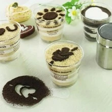 16/32/80pcs/ Randomly Sent Patterns, Coffee Art Template Set - Cappuccino And Latte Foam Decorative Template, Easy To Clean Plastic Mold, Suitable For DIY Drinks And Cake Design, Perfect For Home Baristas Back To School