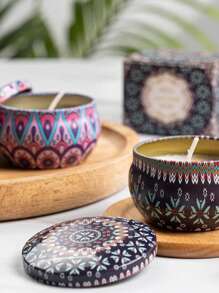 20 Scents- 9pcs/4pcs/1pc Aromatherapy Candles, Vases Candles, Homemade Soy Candle Cups, Vases, And Candles In Homemade Soy Candle Cups Are Perfect, Perfect Gift For Family And Friends, Tin Cans Of Aromatherapy Candles, For Birthday, Valentine's Day Or Mother's Day Travel, Aromatherapy Gift Box,Christmas Decorations,Christmas Decor, Valentine's Day New Year Christmas Gift Gifts Graduation