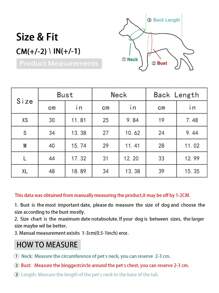 HOLAPET 1 szt Ciepły polar Bluza dla zwierząt Z Nadruk w serca , Odpowiedni Dla Mały & Średni Psy & Koty , Zima