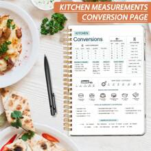 Recipe Journal & Notebook With Stickers For Cooking Enthusiasts - Perfect For DIY Meal Planning And Organizing Delicious Recipes,School Supplies,Back To School