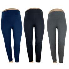 KIT With 3 Cotton Leggings Plus Size G1 To G3 - 什錦 - 查看 1