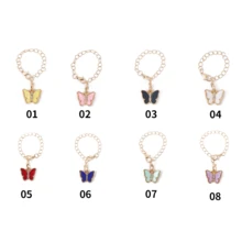 水杯配件上的吊坠用于杯子/马克杯装饰，用于玻璃杯/水杯/玻璃杯手柄吊坠 - 彩色 - 查看 2