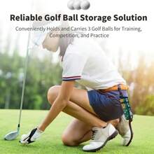 1pc Portable Golf Ball And Tee Bag With Keychain Clip, Waterproof Golf Protection Bag, Easy To Install And Store Storage Bag, Suitable For Golf Accessories - Multicolor - View 9
