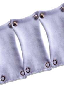 Kit 3 Extensores de Body de Bebê Alongador Bodie Bebe