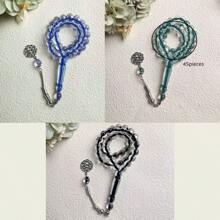 1pc New 45pcs 10mm Muslim Prayer Beads Tasbih  Chain Bracelet