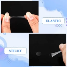 100/500 Pcs Transparent Balloon Glue Dots, 10mm Removable, For Office & Craft Use, Essential For DIY! - Multicolor - View 5