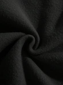 Customized Sweatshirt Gift For Girlfriend/Wife, Valentine's Day Gift, Add Your Own Text And Photos (Family Photo/Selfie/Pet Photo/Friends Photo/Party Photo) - Black - View 6