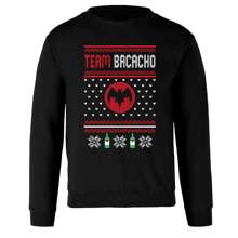 SUDADERA HOODIE CREW NECK UGLY SWEATER NAVIDAD REGALO POSADA BACARDI BACACHO - Negro - Ver 1