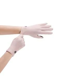 Modelli autunnali e invernali di guanti in pile per donna, antiscivolo, per touchscreen, guida, sport, elastici, antivento, termici, sottili, antivento e caldi