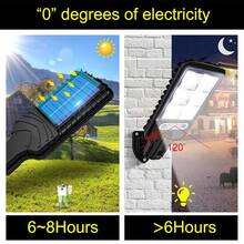 miflame Solar Outdoor LED Wall Light With Human Body Waterproof 3modes Induction For Garden Terrace Garage Courtyard And Street Lighting - white light - View 2