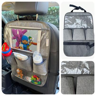 Organizador Porta Objetos Banco Traseiro Carro Copos Tablet