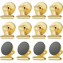 12 Packs Fridge Magnets Fridge Magnets Magnetic Clips Heavy Duty Detailed List Display Paper Fasteners For Home, Office And Education - Multicolor - View 7