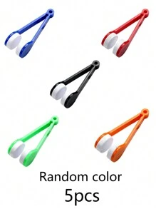 Pano de limpeza portátil para óculos, cor aleatória, limpador de lentes sem resíduos. - Multicolorido - Ver 8