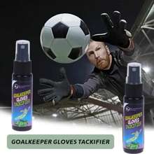 Goalkeeper Glove Grip Spray 30ML/100ML Sports Football Glove Cleaning Tackifier Suitable For Older And Worn Goalie Gloves
