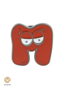 1pc Colorful Letter Brooch Pin, Cute & Quirky Cartoon Brooch, Suitable For Commuting, School, Gift For Women, Couples, Holidays, Birthdays, Anniversaries - Multicolor - View 28