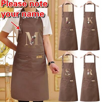 Customized Exclusive Apron Cooking Clothes Fashionable New Fabric Chefs Uniform For Women Breathable Kitchen Cooking Household Adult Japanese Oil Resistant Work All Seasons Catering Filipina Food Service Clothe